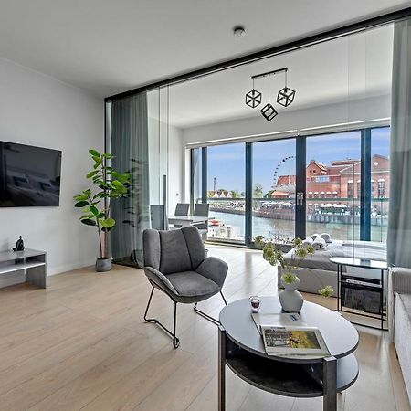 Symfonia Amazing River View Apartment By Downtown Apartments Gdańsk Exterior foto