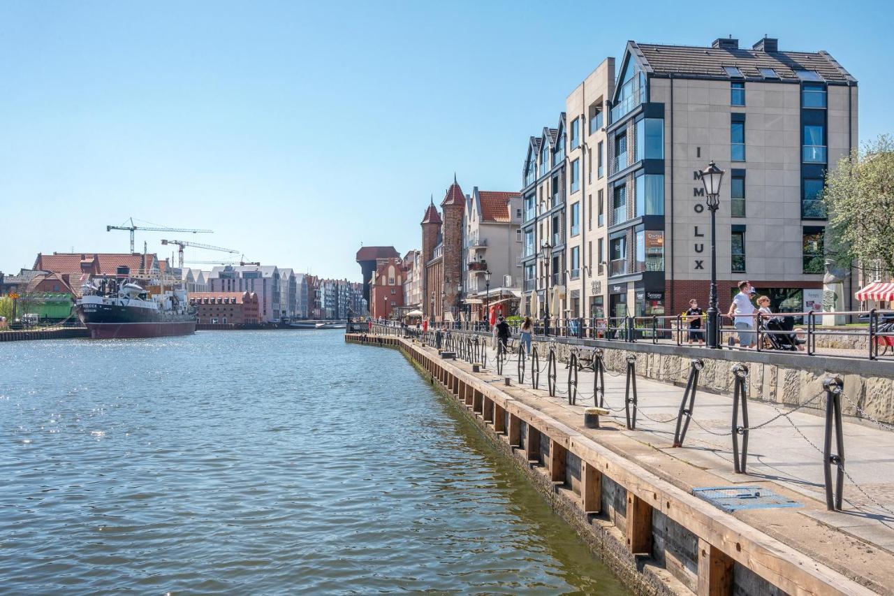 Symfonia Amazing River View Apartment By Downtown Apartments Gdańsk Exterior foto