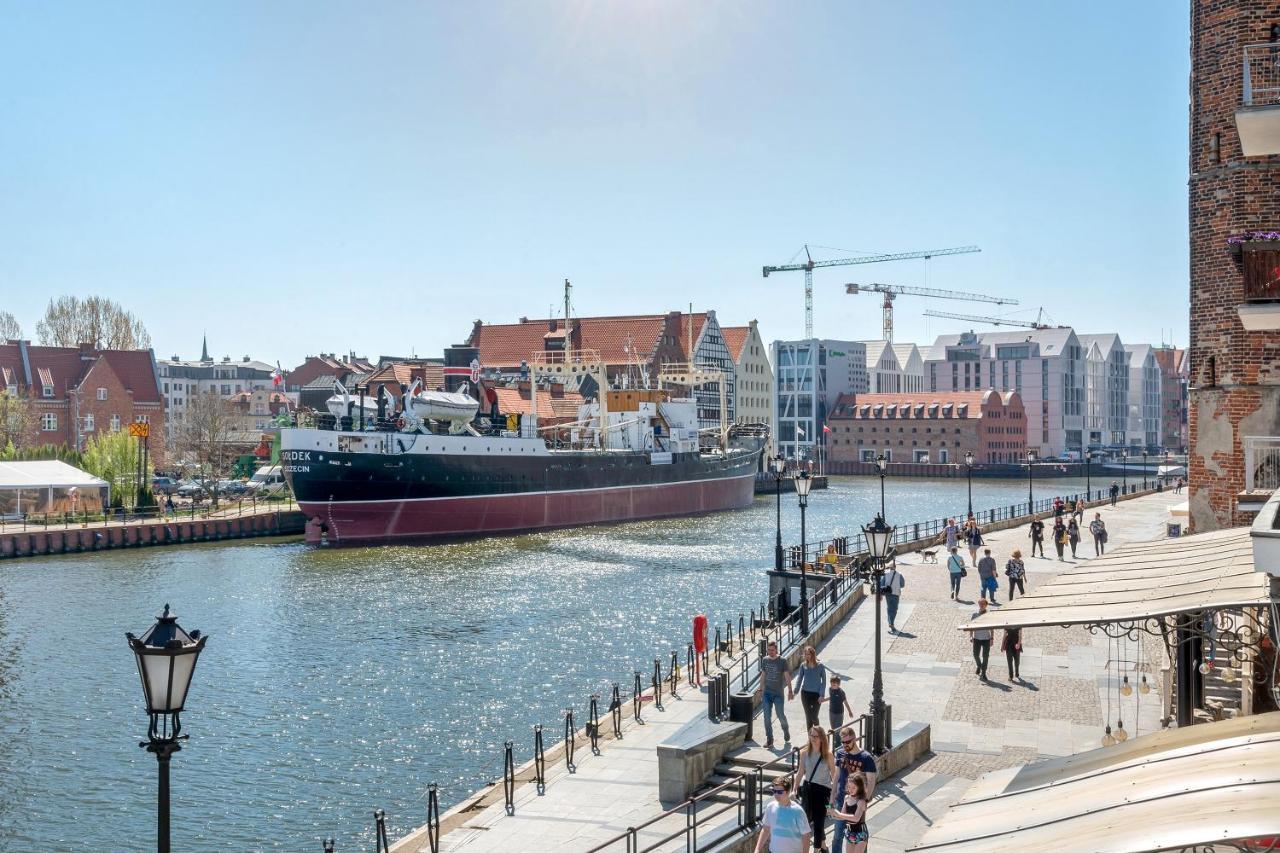 Symfonia Amazing River View Apartment By Downtown Apartments Gdańsk Exterior foto